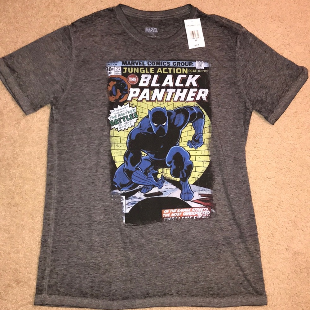 Marvel Black Panther t-shirt. Brand new